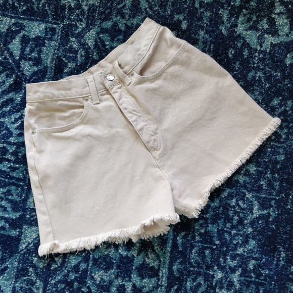 J. Crew Pants - J. Crew high-waisted cutoff shorts